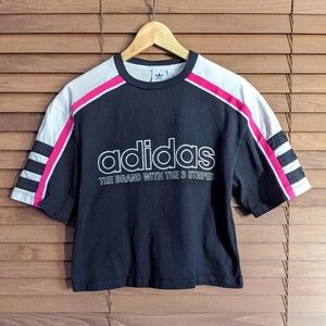 ::FLASH SALE:: Adidas Racing aa-43 cropped t-shirt